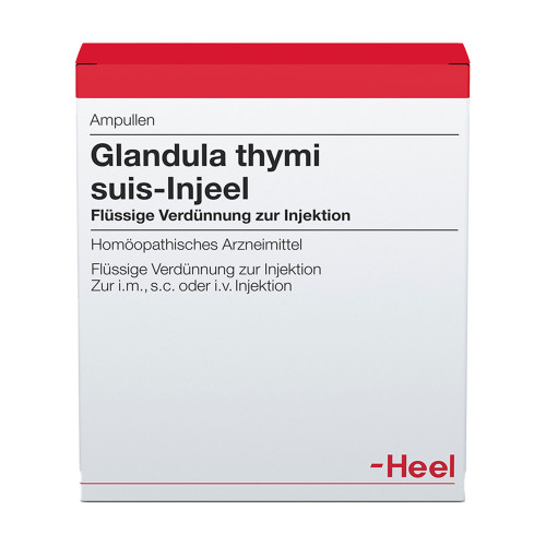 Glandula thymi suis-Injeel, Verdünnung zur Injektion