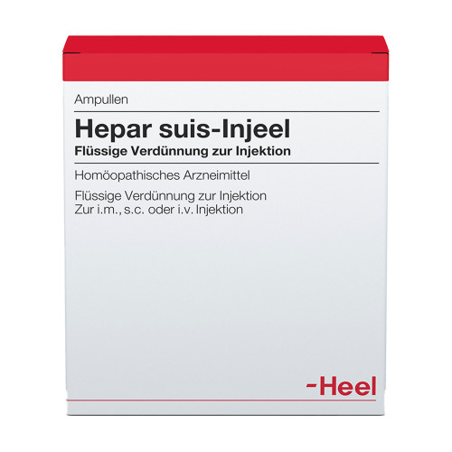 Hepar suis-Injeel, Verdünnung zur Injektion