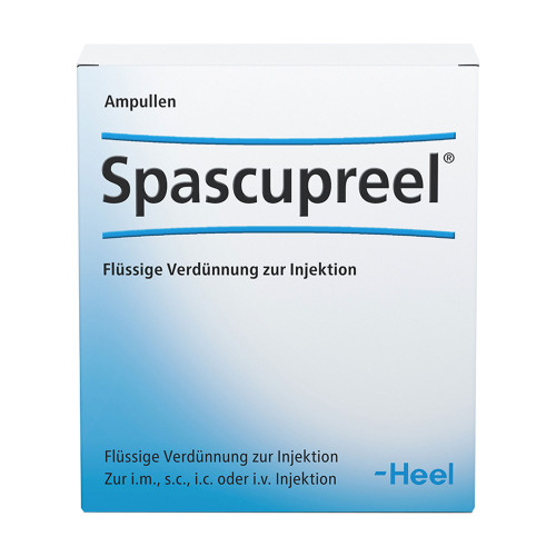 Spascupreel, Verdünnung zur Injektion
