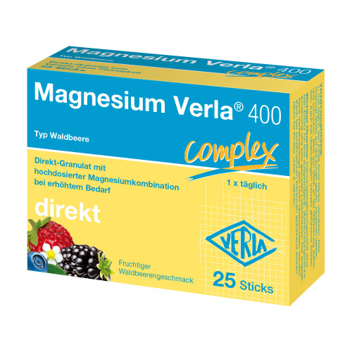 Magnesium Verla 400 Waldbeere Direkt-Granulat