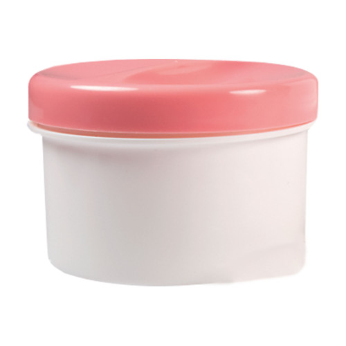 Gebissdose mit Einsatz und Deckel rosa