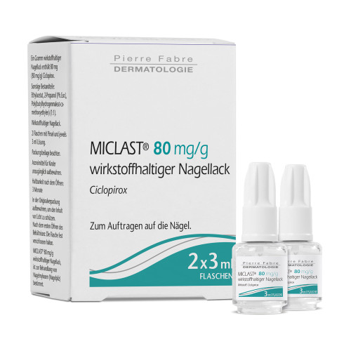 MICLAST 80 mg/g wirkstoffhaltiger Nagellack