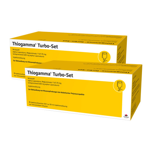 Thiogamma Turbo-Set Injektionsflaschen