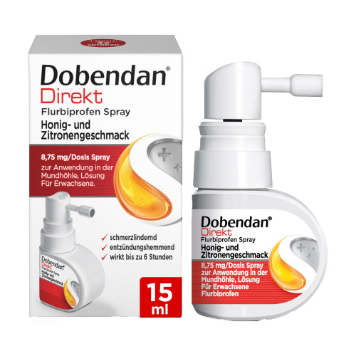 Dobendan Direkt Flurbiprofen Spray Honig & Zitrone