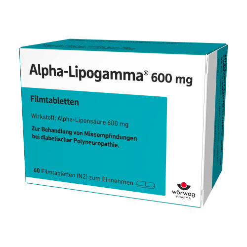 Alpha Lipogamma 600 mg Filmtabletten