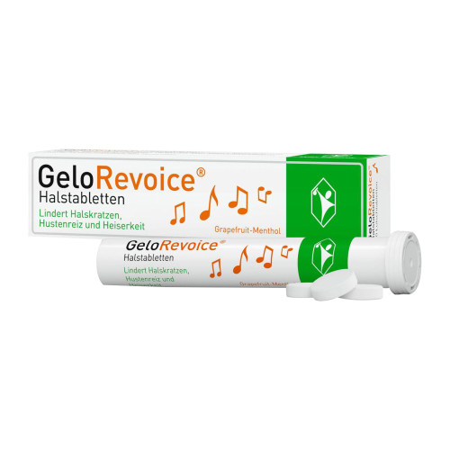 GeloRevoice Halstabletten Grapefruit-Menthol