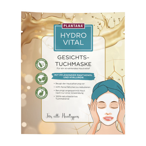 Plantana Gesichtstuchsmaske Hydro Vital