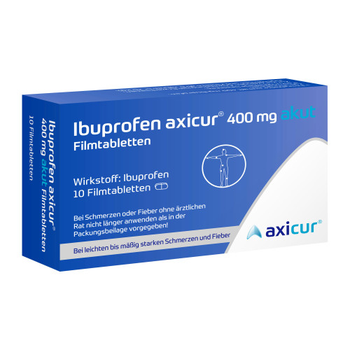 Ibuprofen axicur 400 mg akut Filmtabletten
