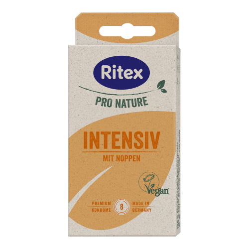 Ritex PRO NATURE Intensiv vegane Kondome