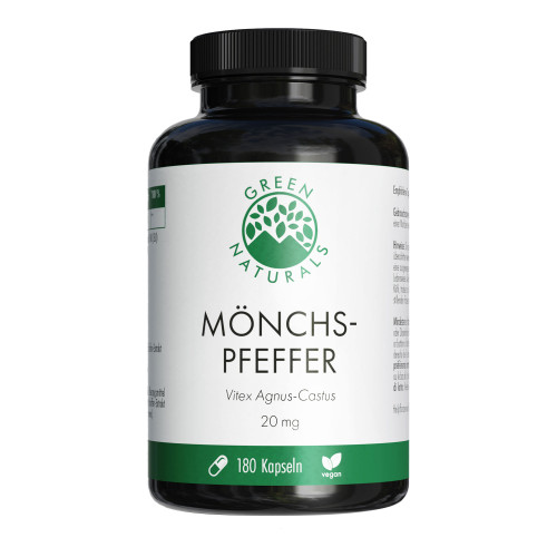 GREEN NATURALS Mönchspfeffer 20 mg hochdosierte Kapseln