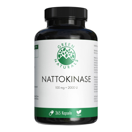 Green Naturals Nattokinase 100 mg vegane Kapseln