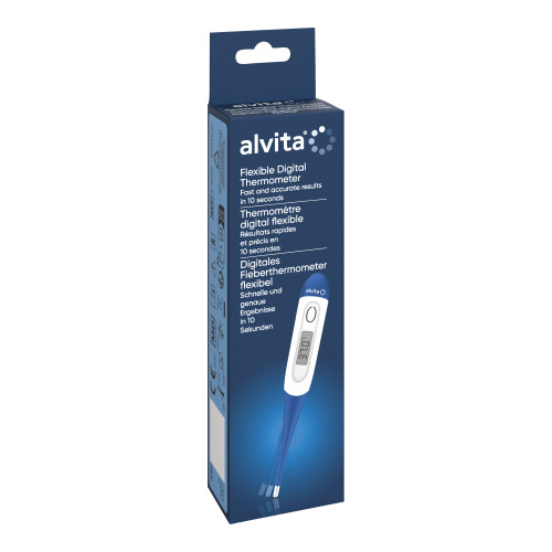 Alvita Digitales Fieberthermometer Flexibel