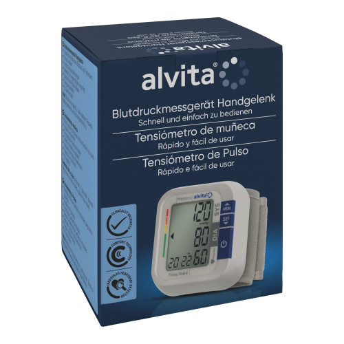 Alvita Blutdruckmessgerät Handgelenk
