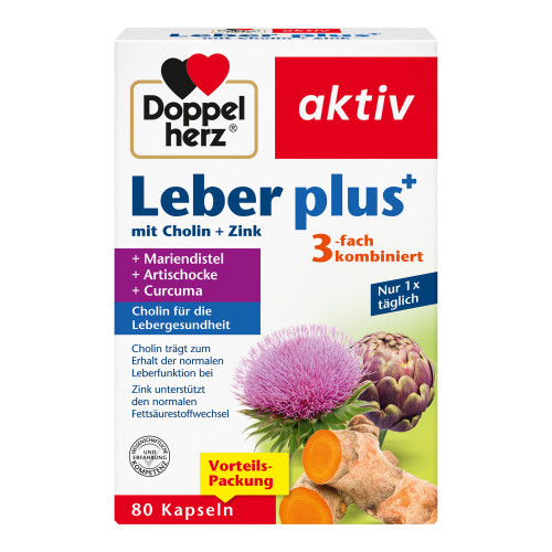 Doppelherz aktiv Leber plus Kapseln