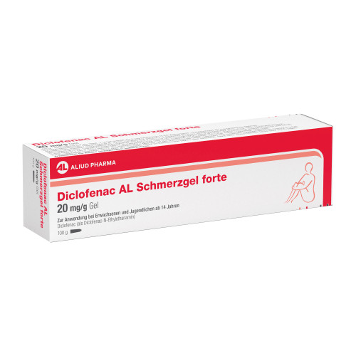 Diclofenac AL Schmerzgel forte 20 mg/g Gel