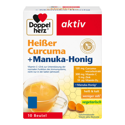 Doppelherz aktiv Heißer Curcuma + Manuka-Honig Granulat