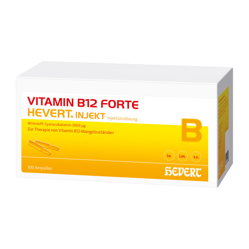 Vitamin B12 forte Hevert injekt Ampullen