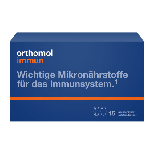 Orthomol Immun 15 Tabletten/Kapseln Kombipackung