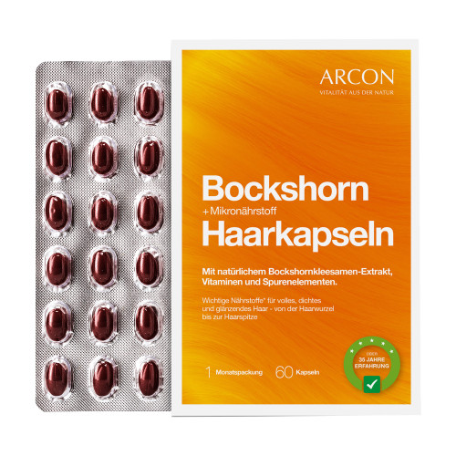 Bockshorn + Mikronährstoff Haarkapseln