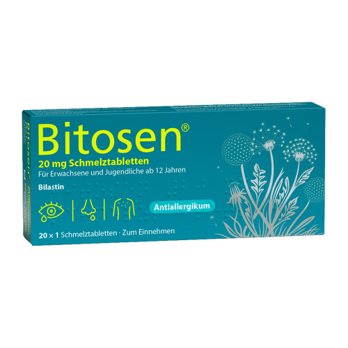 Bitosen 20 mg Schmelztabletten