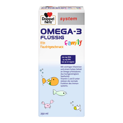 Doppelherz Omega-3 Family Flüssig System