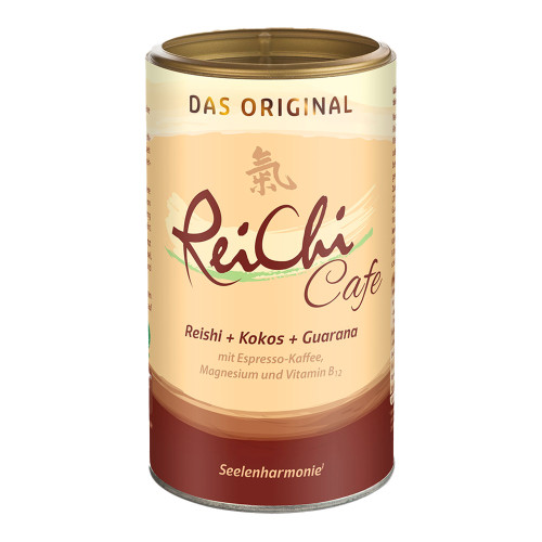 ReiChi Cafe Reishi-Pilz Espresso-Kaffee Kokos vegan