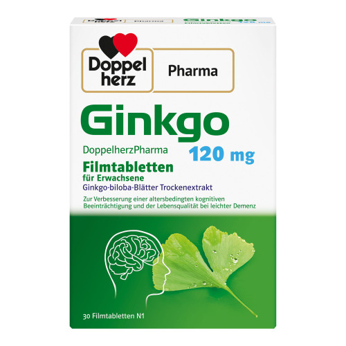 DoppelherzPharma Ginkgo 120 mg Filmtabletten