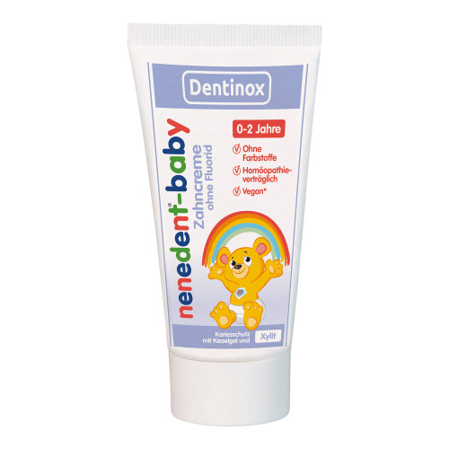Nenedent-baby Zahncreme ohne Fluorid