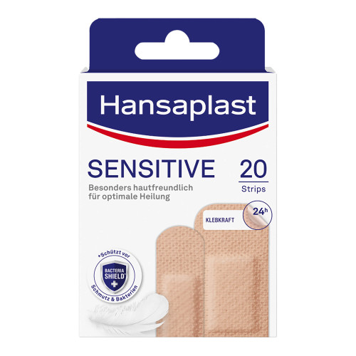 Hansaplast Sensitive Pflasterstrips hautton light