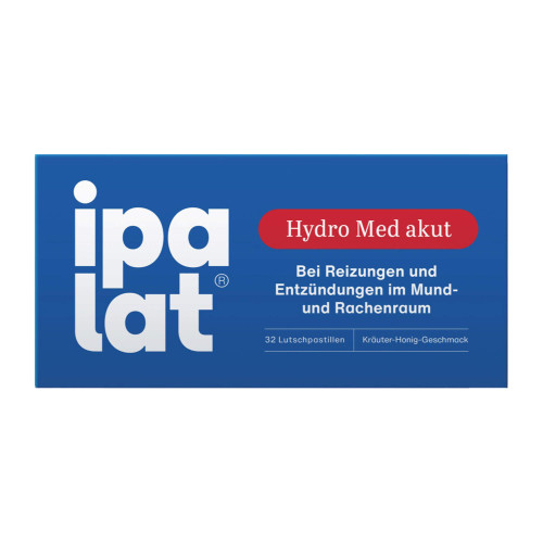 Ipalat Hydro Med akut Lutschpastillen