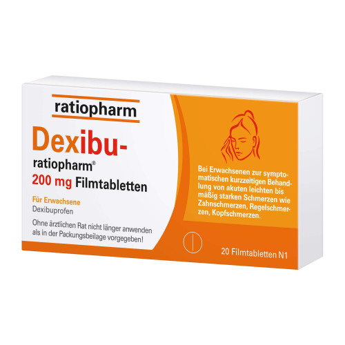 Dexibu-ratiopharm 200 mg Filmtabletten