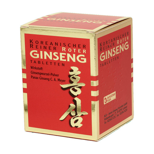 Roter Ginseng Tabletten 300 mg