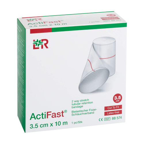 ActiFast Schlauchverband 3,5 cm x 10 m rot