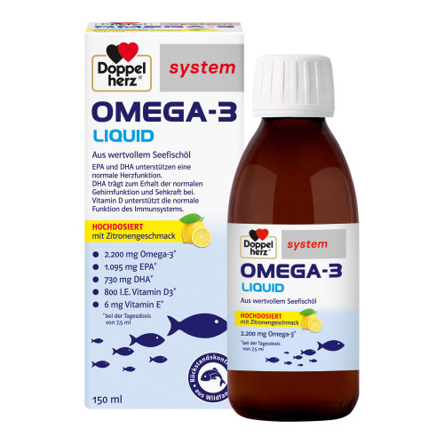 Doppelherz system Omega-3 Liquid