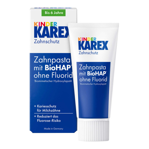 Kinder KAREX Zahnpasta mit BioHAP
