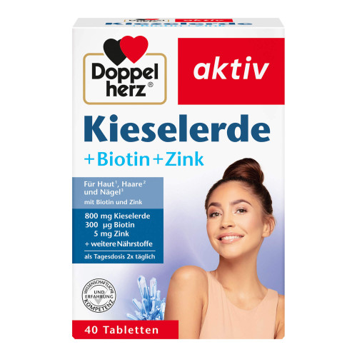 Doppelherz aktiv Kieselerde+Biotin+Zink Tabletten