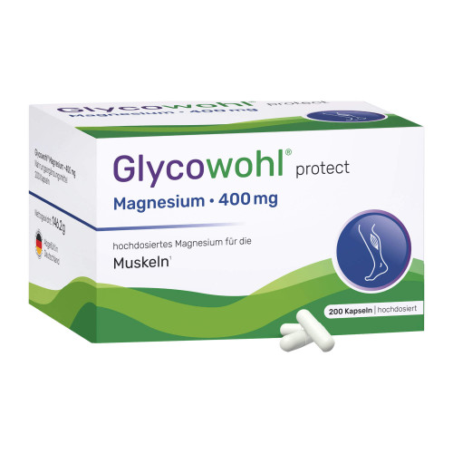 Glycowohl Magnesium 400 mg hochdosiert vegan