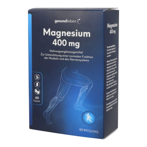 Gesundleben Magnesium 400 mg Kapseln