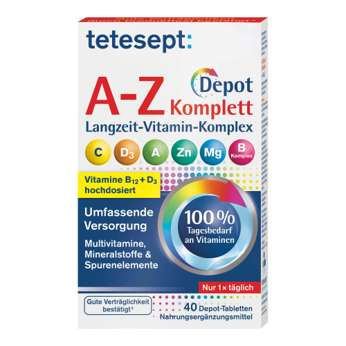 Tetesept Vitamin A-Z Depot Filmtabletten
