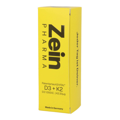 ZeinPharma Vitamin D3 1.000 I.E. + K2 20 µg Tropfen