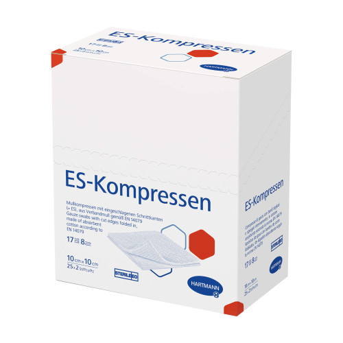 ES-Kompressen steril 10x10 cm 8fach