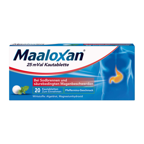 Maaloxan 25 mVal Kautabletten