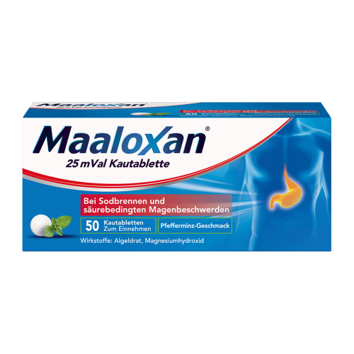Maaloxan 25 mVal Kautabletten