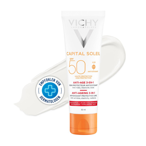 Vichy Capital Soleil Anti-Aging Sonnenpflege Gesicht LSF 50