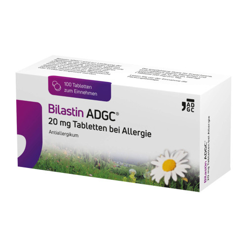 Bilastin ADGC 20 mg Tabletten bei Allergie
