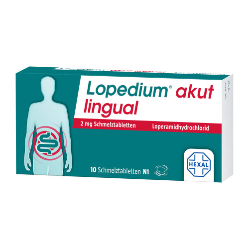 Lopedium akut lingual 2 mg Schmelztabletten