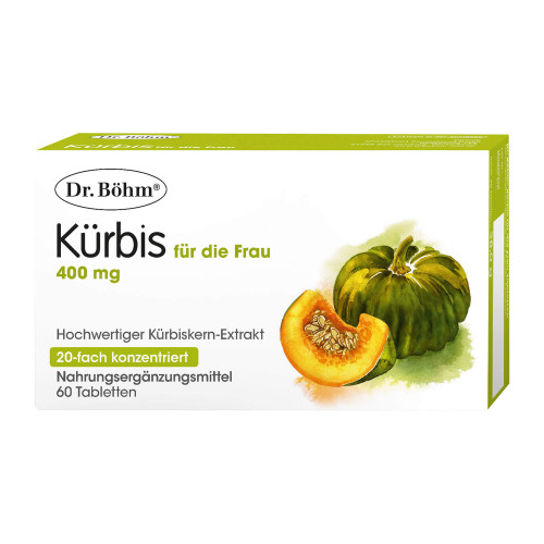 Dr. Böhm Kürbis für die Frau Tabletten
