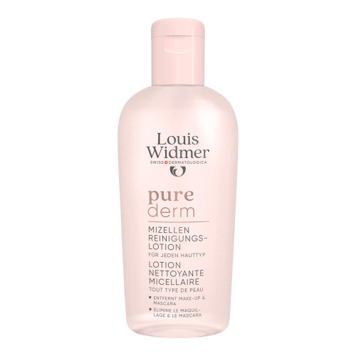 Widmer purederm Mizellen Reinigungslotion unparfümiert