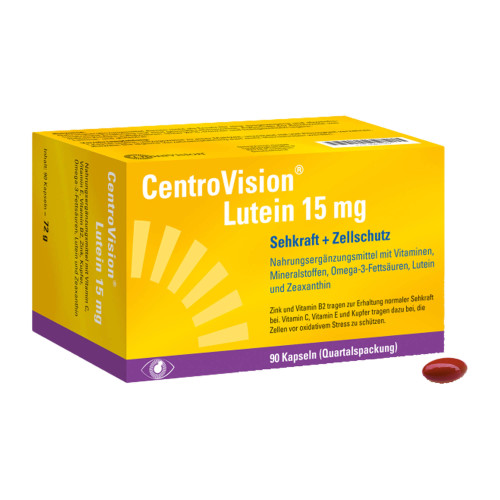 CentroVision Lutein 15 mg Kapseln