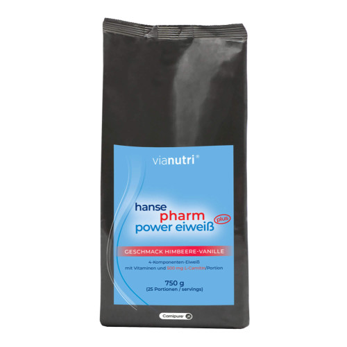 Hansepharm Power Eiweiß Plus Himbeer-Vanille